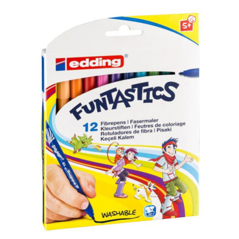 Fix Edding 15 Funtastics 12ks sada pre väčšie deti