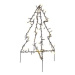 Kovový LED vánoční stromek Togo 50 cm teplá bílá