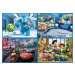 Detské puzzle Pixar Educa 150-100-80-50 dielov 15615 farebné