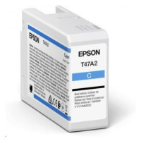 Atrament EPSON Singlepack Cyan T47A2 UltraChrome Pro 10 50 ml