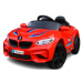 mamido  Elektrické autíčko Cabrio B6 v červenom prevedení pre detskú zábavu