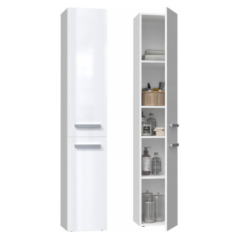 RAUMHIRSCH FURNITURE KÚPEĽŇOVÁ SKRÍŇ Biela, lesklá biela 31/174/30