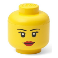 LEGO® úložná hlava (mini) - dievča