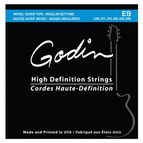 Godin E-9 Electric High-Definition Strings