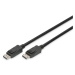 DIGITUS Pripojovací kábel DisplayPort, DP M/M, 3,0 m, Ultra HD 8K, verzia 1.3/1.4, bl