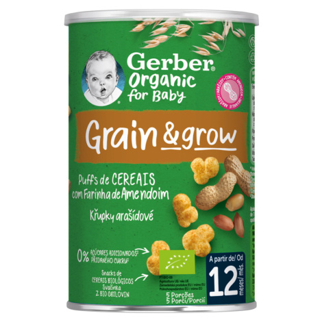 GERBER Organic chrumky arašidové 35g