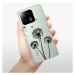 Odolné silikónové puzdro iSaprio - Three Dandelions - black - Xiaomi 13