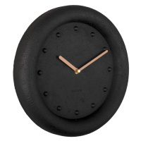 Nástenné hodiny Petra- Karlsson KA5717, čierna 30cm