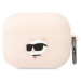 Original case KARL LAGERFELD KLAPRUNCHP pre Apple Airpods Pro (3D Sil NFT Choupette / pink)