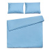 Blankytné modré bavlnené obliečky na dvojlôžko Bonami Selection, 160 x 200 cm
