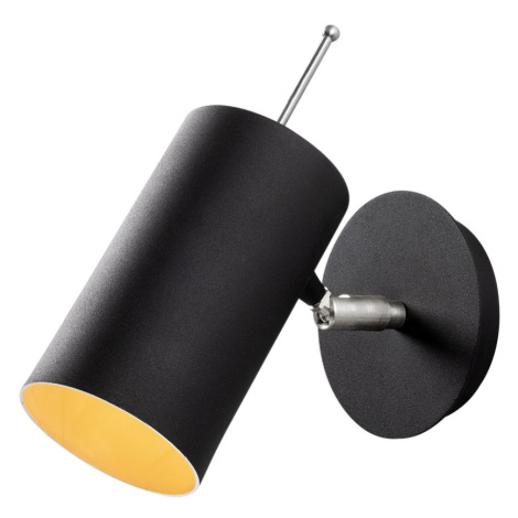 Nástenná lampa Kem II čierna