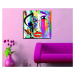 Obraz na plátne Abstract dream KC016 45x45 cm