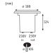 Paulmann Special LED do podlahy, IP67, okrúhla