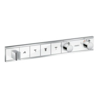 Sprchová batéria Hansgrohe Rainselect bez podomietkového telesa biela / chróm 15357400