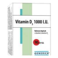 Generica Vitamin D3 1000 I.U. 90 cps