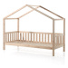 Domčeková detská posteľ z borovicového dreva Vipack Dallas, 90 x 200 cm
