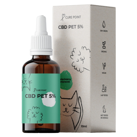 Cure Point CBD 5% olej 10 ml - Prírodné