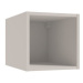 Policový box Naturel Stilla 30x30x44 cm biela STILLAA03002B