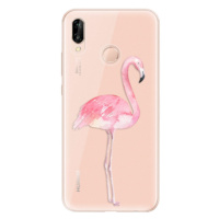Odolné silikónové puzdro iSaprio - Flamingo 01 - Huawei P20 Lite
