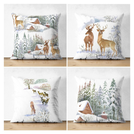 Obliečky na vankúše v súprave 4 ks 45x45 cm - Minimalist Cushion Covers