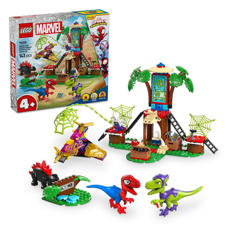 LEGO® Marvel 11200 Spidey, Gobby a raptoria bitka na základni na strome
