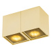 Dizajnové bodové zlaté 2-svetlé - Qubo Honey