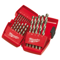 MILWAUKEE Sada vrtákov Thunderweb (1– 10 mm) 19 ks