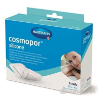 Cosmopor Silicone, savá silikónová náplasť (10x8 cm), 5 ks