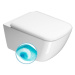 GSI - SAND závesná WC misa, Swirlflush, 55x37 cm, biela ExtraGlaze 901511