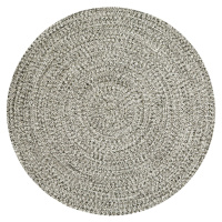 Kusový koberec Braided 105552 Melange kruh – na ven i na doma - 150x150 (průměr) kruh cm NORTHRU