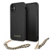 Kryt Guess GUHCN61SASGBK iPhone 11 6,1" black hardcase Saffiano Chain (GUHCN61SASGBK)