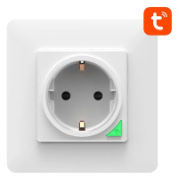 Zásuvka Avatto N-WOT10-EU-W TUYA smart WiFi wall socket (white)