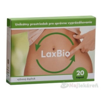 LaxBio pre správne vyprázdňovanie 20 kapsúl