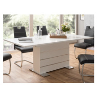 Rozkladací jedálenský stôl Manto 160x90 cm, biely%