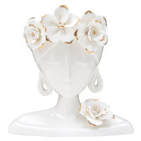 Biela porcelánová váza Mauro Ferretti Young Woman