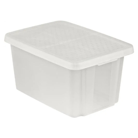 Úložný box s vekom Curver Essentials, 45 l