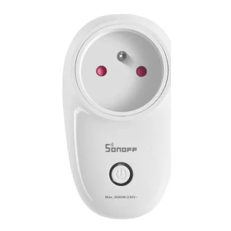 Zásuvka Sonoff Wi-Fi Smart Plug S26R2ZBTPE-FR (Type E)