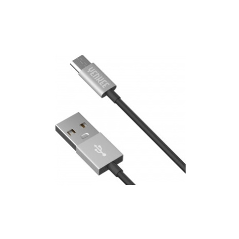 Yenkee YCU 221 BSR USB 2.0 kábel synchronizačný a nabíjací USB A - micro USB B, dĺžka 1 m