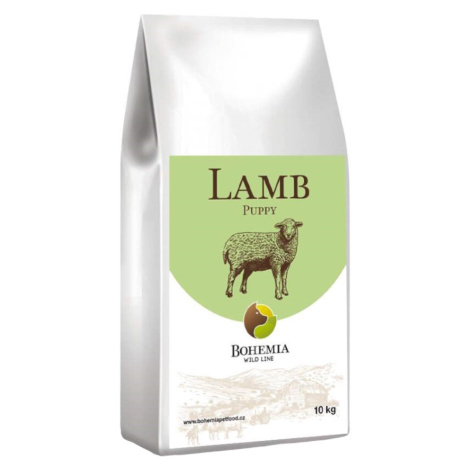 BOHEMIA Wild Puppy Lamb granule pre psov 10 kg