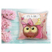 Detská obliečka na vankúš 43x43 cm Girl Owl – Mila Home