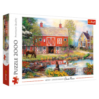 Trefl Puzzle 2000 - Život na vidieku