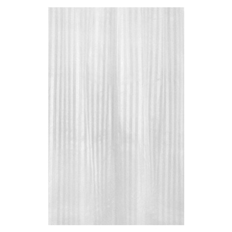 Sprchový záves 180x200cm, polyester, biela ZP001 AQUALINE