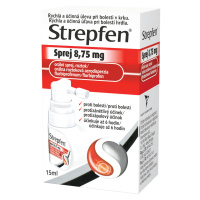 STREPFEN Sprej 8,75mg orálna roztoková aerodisperzia 15 ml