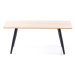 Pracovný stôl s doskou v dubovom dekore 55x110 cm Pyxe – Homede