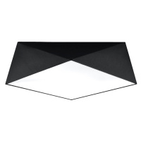 Čierne stropné svietidlo 45x45 cm Koma – Nice Lamps