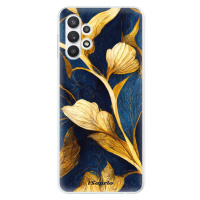 Odolné silikónové puzdro iSaprio - Gold Leaves - Samsung Galaxy A32