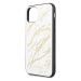 GUHCN65MGGWH Guess Marble Glass Zadní Kryt pro iPhone 11 Pro Max White (EU Blister)