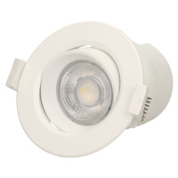 Bodové LED svietidlo SARMA 9W, 4000K, 720K, biele (ORNO)