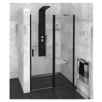 POLYSAN - ZOOM LINE BLACK sprchové dvere 1100, číre sklo ZL1311B