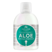 Kallos ALOE VERA hydratačný šampón na suché a lámavé vlasy s výťažkami z Aloe 1l